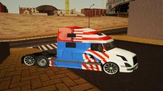 РАБОТАЮ 1 ЧАС НА ФУРЕ  VOLVO TRUCK на ARIZONA RP GTA SAMP!