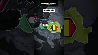 The Hungarian conquest in WW2  #Hungary #WW2 #Germany #Romania #USSR #Yugo #mapping #history