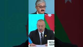 Ильхам Алиев внёс поправку на тюркском саммите #алиев #организациятюркскихгосударств #азербайджан