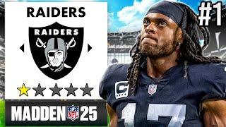 Madden 25 Las Vegas Raiders Franchise Rebuild Ep. 1