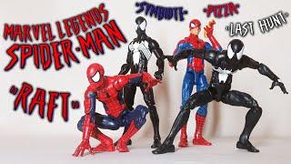 Обзор на MARVEL LEGENDS - Spider-Man ("Pizza"/"Raft"/"Symbiote"/"Last Hunt")