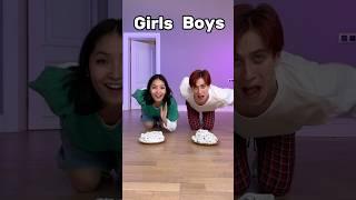 Why boys CAN’T do it?!  ​⁠ @karina-kola
