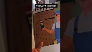 The Back door  #funny #book #shorts