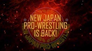 New Japan Pro-Wrestling returns June 15!