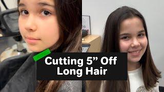 Cutting Really Long Hair 