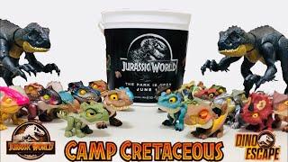 SNAP SQUAD ATTITUDES & SCORPIOS REX!! JURASSIC WORLD CAMP CRETACEOUS!! DINO ESCAPE!! MORDELONES!!