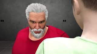 The Magic Touch of Saint Nick - Revisited : Male Weight Gain Animation