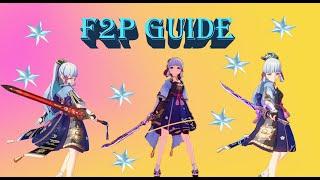 AYAKA F2P BUILD GUIDE  WEAPON, ARTIFACT, STATS AND MORE |GENSHIN IMPACT