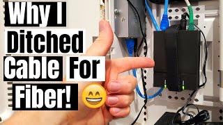 HOME FIBER OPTIC INTERNET INSTALLATION -  HOW TO