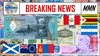 BIG BANKNOTE NEWS - NEW BANKNOTE RELEASES COMING