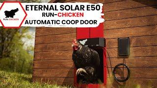 SOLAR Run-Chicken Automatic Coop Door Eternal +