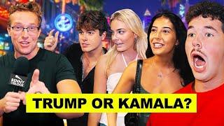 I Asked Drunk College Kids: ‘Trump or Kamala?’ | The Answers Are… 