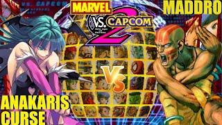 Marvel vs Capcom 2: ANAKARISCURSE vs MADDROO