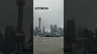 Shanghai Slammed by Strongest Typhoon Since 1949