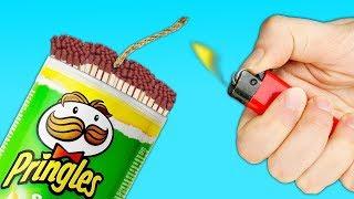 15 КЛАССНЫХ ЛАЙФХАКОВ С ЗАЖИГАЛКАМИ И СПИЧКАМИ