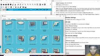 SRWE Packet Tracer 13 1 10  Configure a Wireless Network- Amores, Chean Archer B.