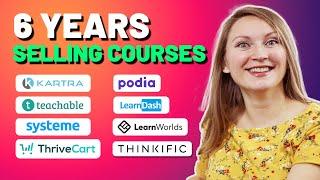 8 Best ONLINE COURSE PLATFORMS 2024 (Teachable vs. Thinkific vs. Thrivecart, Kartra, Learnworlds)