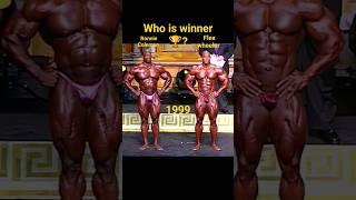MR Olympia 1999 Ronnie Coleman vs Flex wheeler #gym #bodybuilding #gymmotivation #posing
