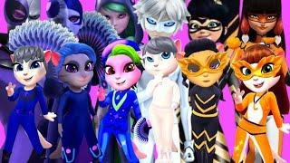 MIRACULOUS LADYBUG  & MY TALKING ANGELA 2| COSPLEY | MAKEOVER