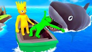 Ragdolls Try to SURVIVE Shark Attack - Havocado Gameplay