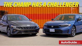 Honda Civic Hybrid vs Hyundai Elantra Hybrid Comparison