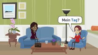 Deutsch lernen B2 | 10 Deutsche Sprichwörter in einer Geschichte erklärt.
