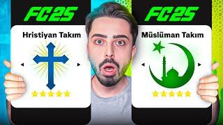 MÜSLÜMAN TAKIM vs HRİSTİYAN TAKIM // FC 25 ALL-STAR