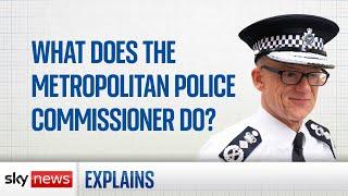 What does the Met Police commissioner do?