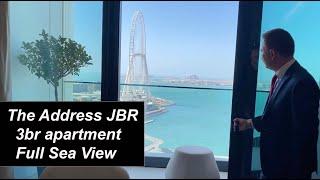 The Address Jumeirah Dubai | 3 bedroom apartment | sea view