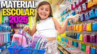 COMPRANDO MATERIAL ESCOLAR PARA A HELENA *Volta às aulas