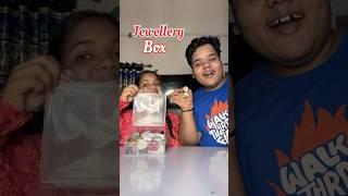 My Sister Vs Me : Who will make the best Jewellery Bo￼x #shorts