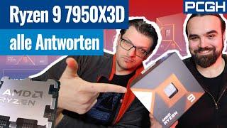 Lässt sich der Ryzen 9 7950X3D übertakten und undervolten? Welcher RAM für die X3D-CPUs? #FragPCGH