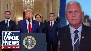 ‘HISTORIC MISSION’: Mike Pence commends Trump for strikes on Iran’s nuclear sites