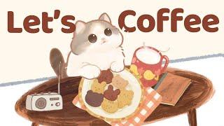 Coffee Time ️1 Hr Songs  lofi chill【Cute lofi music mix】study/chill/relax 