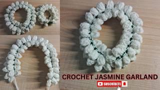 Easy Crochet Mogra Flower Gajra for Weddings & Festivities! #trending