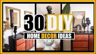 ⭐️ THE BEST 30 IDEAS TO DECORATE YOUR HOME with cheap and easy to make materials