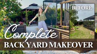 We finished our DREAM back yard MAKEOVER | part 2