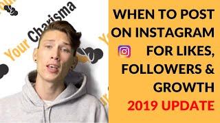 When to Post on Instagram for Likes, Followers & Growth | 2019 Update