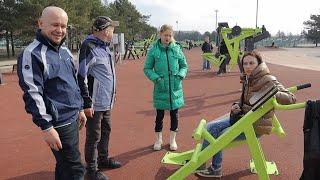 Четверо знатоков угадывают для чего нужен тренажер?