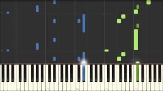 Pizzicato From Sylvia Ballet - Léo Delibes [Piano Tutorial] (Synthesia)