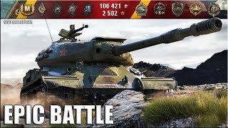 ИС-4 как играют статисты  3 отметки  World of Tanks лучший бой тт 10 уровня ИС-4 wot