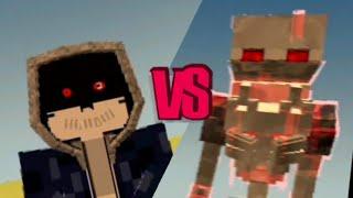 Murder Sans vs. Prime Skeleton || MCPE Mob Battles