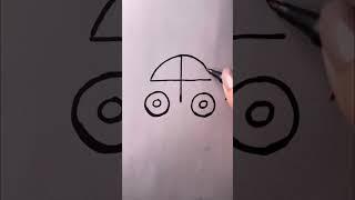 How to draw a car