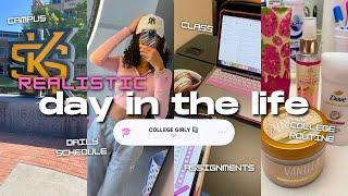 REALISTIC DAY IN THE LIFE : KSU Chronicles | morning routine, classes, being productive + more