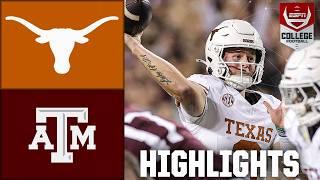 Texas Longhorns vs. Texas A&M Aggies | Full Game Highlights | ESPN College Football