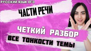 ЕГЭ Русский Язык 2022 | Части речи | Глагол | Причастие | Разбор с нуля