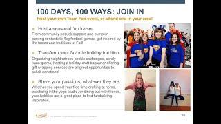 Webinar: 100 Days, 100 Ways to Make a Difference