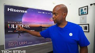 Hisense U6H 4K ULED Quantum Dot Television Unboxing