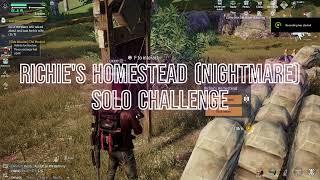 Stronghold: Richie's Homestead Gameplay (NIGHTMARE SOLO CHALLENGE) - UNDAWN