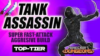 "TANK ASSASSIN" Fangs of Frost OP Tank Build Guide for Minecraft Dungeons